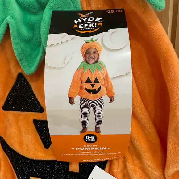 Target Hyde and Eek Boutique Pumpkin Halloween Costume-Baby - Picture 2 of 5
